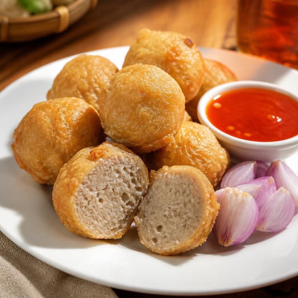 Bakmi Golek Bakso Goreng